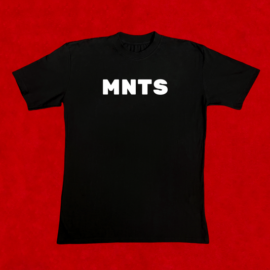 Camiseta MNTS - Black White